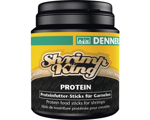 Protéines Shrimp King, Dennerle, 30 g Dennerle Shrimp King Protein Bâtonnets d''alimentation pour crevettes