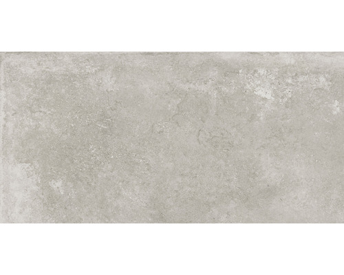 Carrelage sol et mur en grès cérame fin Greenwich greige mat gris 60 x 120 cm