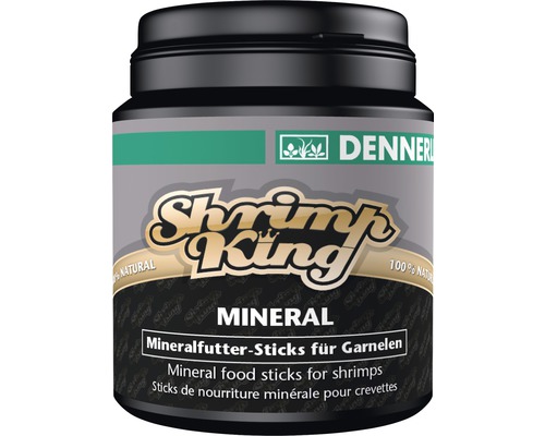 Protéines Shrimp King, Dennerle, 30 g Dennerle Shrimp King Sticks d''aliments minéraux pour crevettes Boîte