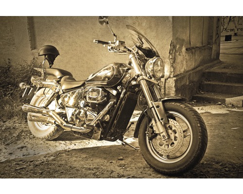 Papier peint panoramique intissé 21822 Vintage Motorbike 8 pces 400 x 260 cm