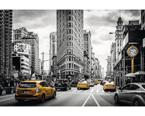 Fototapete Vlies 21844 Yellow Cabs 8-tlg. 400 x 260 cm