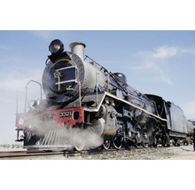 Fototapete Vlies 18857 Vintage steam train 7-tlg. 350 x 260 cm-thumb-0