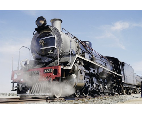 Fototapete Vlies 22857 Vintage steam train 10-tlg. 500 x 280 cm