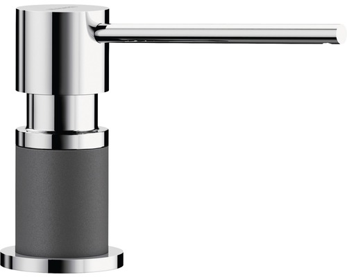 Distributeur de liquide vaisselle Distributeur de savon Blanco LATO gris chrome 525817