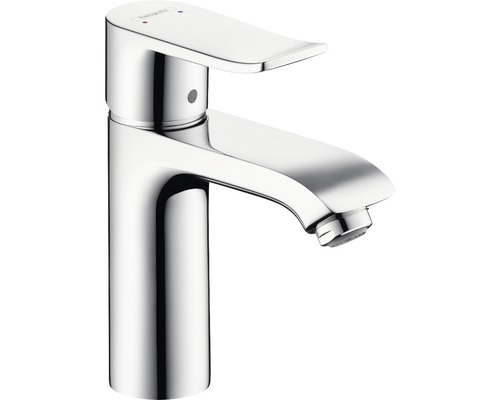 Waschtischmischer hansgrohe Metris 31080000 chrom inkl. Ablaufgarnitur