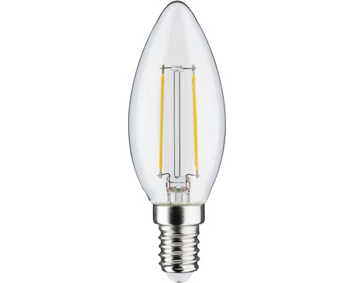 Ampoule flamme LED à intensité lumineuse variable à 3 niveaux claire E14 2,5W(25W) 250 lm 2700 K blanc chaud Paulmann 285.72