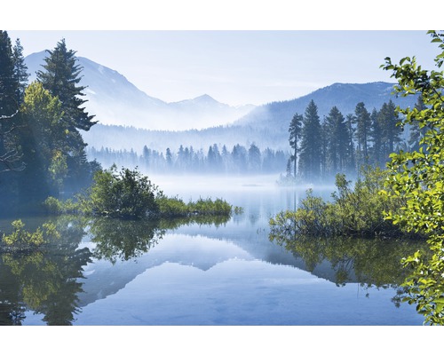 Papier peint panoramique intissé 18923 Morning Mountain Mist 7 pces 350 x 260 cm