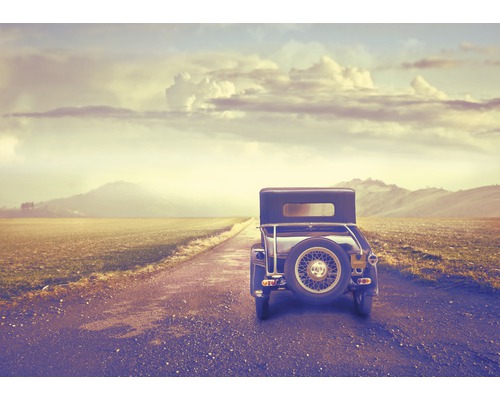 Papier peint panoramique intissé 18948 Vintage Car in Desert 7 pces 350 x 260 cm