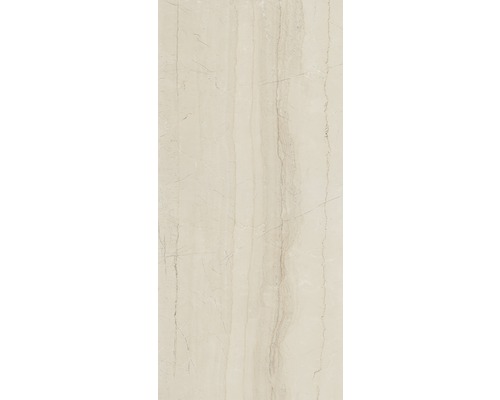 Beige Fliese mit Marmoroptik