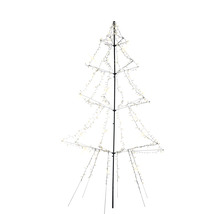 Sapin de Noël décoratif à LED pour l''intérieur et l''extérieur