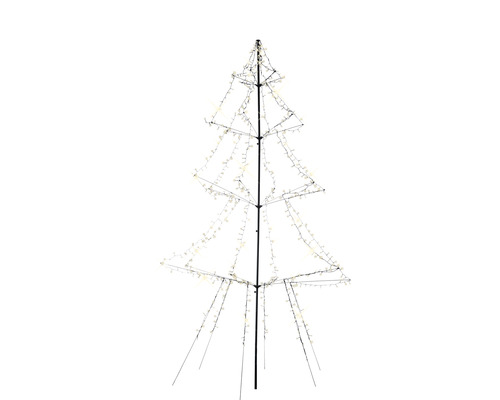 Sapin de Noël décoratif à LED pour l''intérieur et l''extérieur