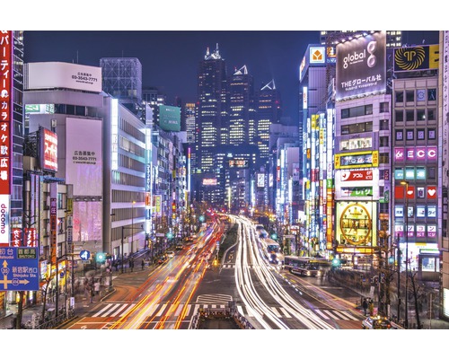 Papier peint panoramique intissé 22997 Shinjuku Tokyo 10 pces 500 x 280 cm