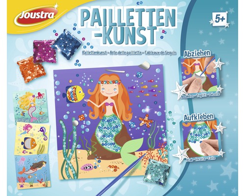 Kit d''art de paillettes Joustra pour les enfants de 5 ans et plus