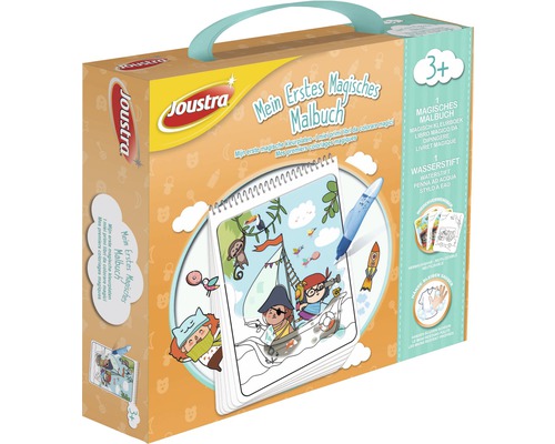 Joustra Mon Premier Livre de Coloriage Magique avec stylo à eau