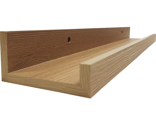 Holz Bord mit Löchern für die Wandmontage