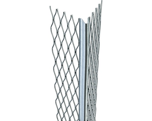 Profilé d'enduit d'angle CATNIC acier inoxydable V2A pour une épaisseur d'enduit de 12 mm 2500 x 45 x 45 mm lot = 15 pces