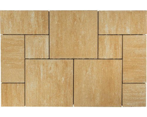 Pflastersteine in verschiedenen Formaten