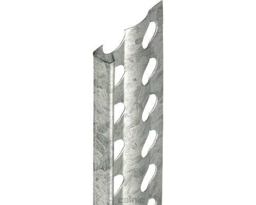 CATNIC Putzabschlussprofil Stahl verzinkt für Putzstärke 6 mm 2500 x 28 x 6 mm Bund = 25 St