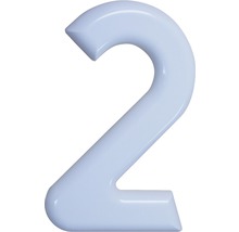 Numéro de rue 2 Nylon blanc