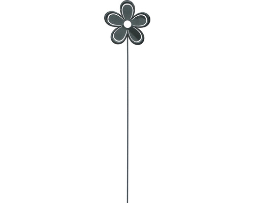 Dekostab Lafiora Blume H 115 cm Metall grau