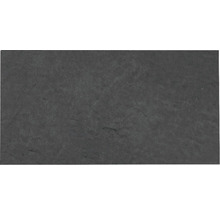 Dalle vinyle Gabun Nauru Dryback à coller gris foncé 60x30 cm-thumb-2