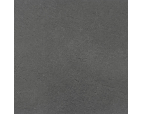 Dalle vinyle Gabun Nauru Dryback à coller gris foncé 60x60 cm