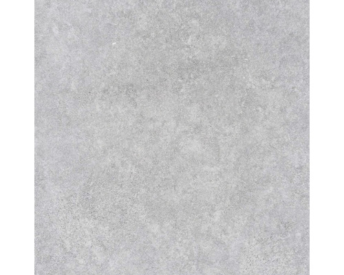 Dalle vinyle Oman Dryback à coller gris clair 60x60 cm