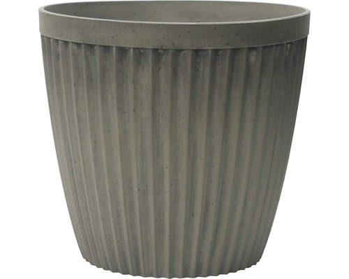 Pot de fleurs Lafiora Ø 43 cm H 39,5 cm gris