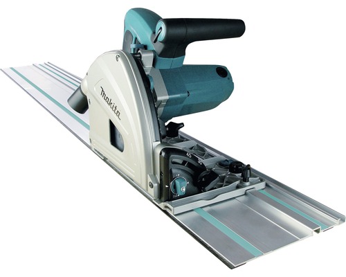 Scie circulaire Makita SP6000J1 avec rail de guidage 1,4m et mallette système MAKPAC-0