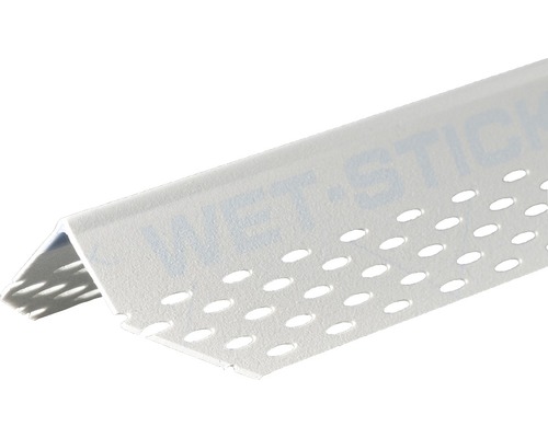 Profilé de protection d''angle en plastique avec trous