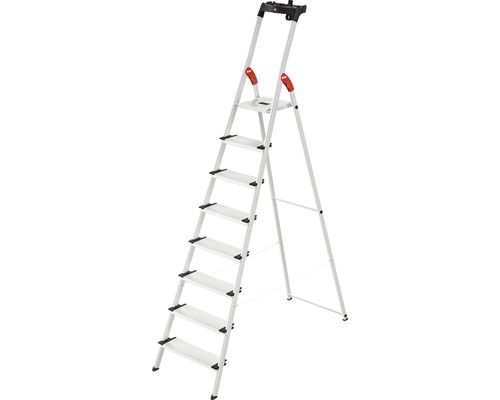 Escabeau domestique en aluminium avec sept marches
