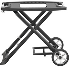 Chariot de barbecue avec roues pour un transport facile