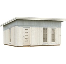 Gartenhaus mit Tür und Fenstern