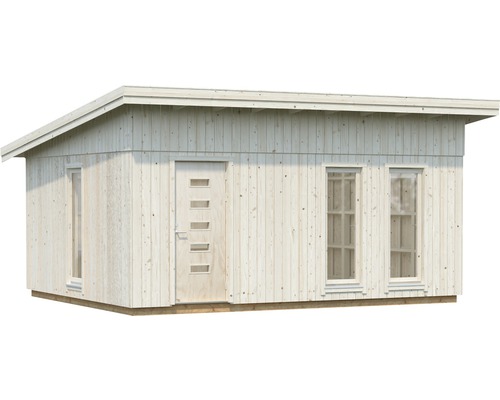 Gartenhaus mit Tür und Fenstern