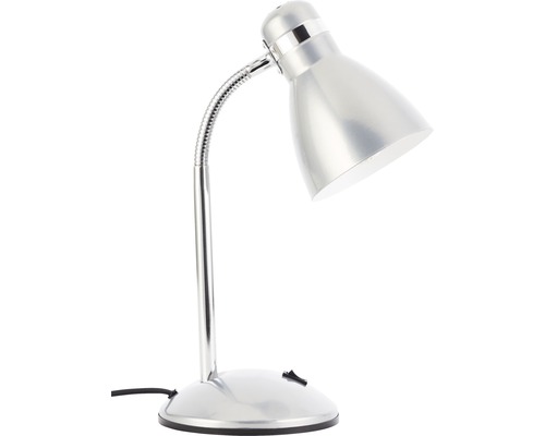 Lampe de table 1 ampoule h 420 mm Allison argenté