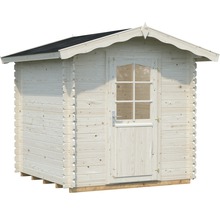 Abri de jardin Palmako Vivian 3,8 m² avec plancher 254 x 240 cm naturel