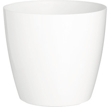 Pot de fleurs blanc