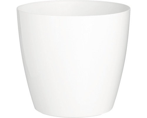 Pot de fleurs blanc