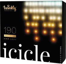 Emballage d''une guirlande lumineuse Twinkly Icicle avec 190 LED AWW