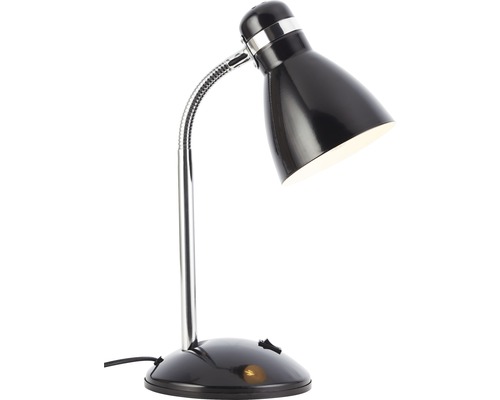 Lampe de bureau avec bras flexible en métal