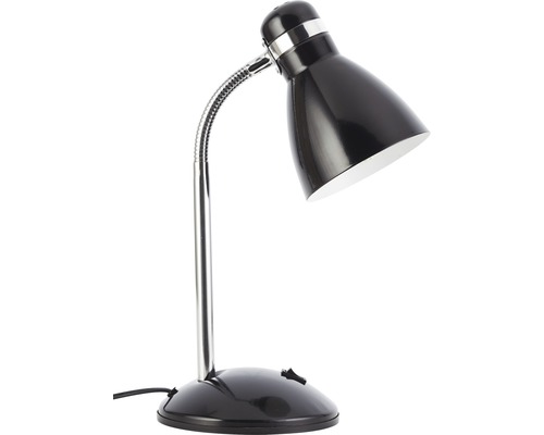 Lampe de table 1 ampoule h 420 mm Allison noir