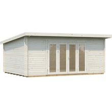 Gartenhaus Palmako Lea 19,4 m² inkl. Fußboden 578 x 451 cm natur