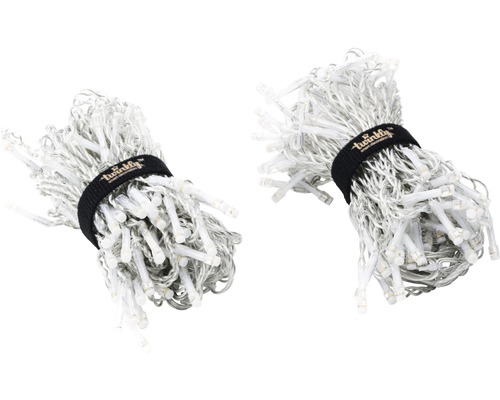 Deux guirlandes lumineuses Twinkly groupées pour l''intérieur et l''extérieur.