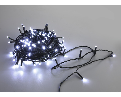 Guirlande lumineuse avec de petites ampoules brillantes