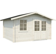 Gartenhaus aus Holz mit Fenster und Doppeltür