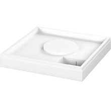 Quadratische Duschwanne aus Sanitäracryl
