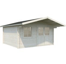 Gartenhaus aus Holz mit Fenster und Doppeltür