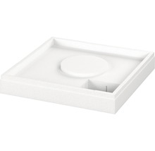 Receveur de douche carré avec drain