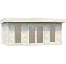 Abri de jardin Palmako Bret 19,9 m² avec plancher 574 x 474 cm naturel