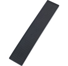 Abtropfmatte Wenko Slim schwarz 8 x 42 cm